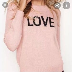 Victoria’s Secret love sweater